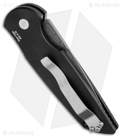 Pro-Tech TR-3 Shaw Eagle Automatic Knife (3.5" Damascus) - Image 3