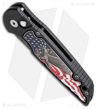 Pro-Tech TR-3 Shaw Eagle Automatic Knife (3.5" Damascus) - Image 2