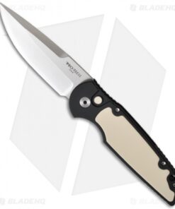 Pro-Tech Tactical Response TR-3 Tuxedo Automatic Knife (3.5" Satin Plain)