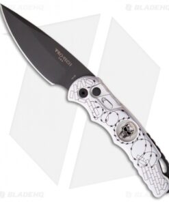 Pro-Tech Razor Wire Skull TR-4 Automatic Knife (4" Black) Limited Edition
