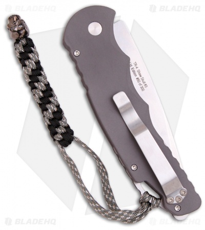 Pro-Tech Gray TR-4 Skull #3 Limited Edition Automatic Knife (4" Stonewash) - Image 2