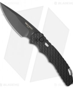Pro-Tech TR-4.F3 Tactical Response 4 Automatic Knife Feather Grip (4" Black D2)