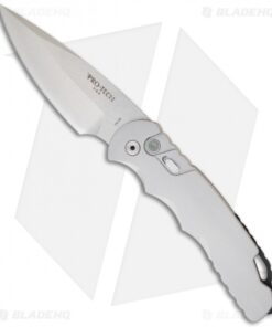 Pro-Tech Steel Custom TR-4 S1 Tactical Response 4 Automatic Knife (4" Stonewash)