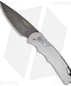 Pro-Tech Steel Custom TR-4 Tactical Response Automatic Knife (4" Damascus)