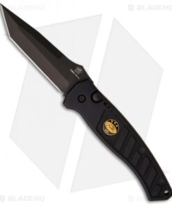 Randall King Tactical Large Swift Striker I Auto Tanto Knife (3.875" Black Serr)