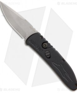 Roton Knives Airwolf Jr. Drop Point Automatic Knife (2.625" Bead Blast Plain)