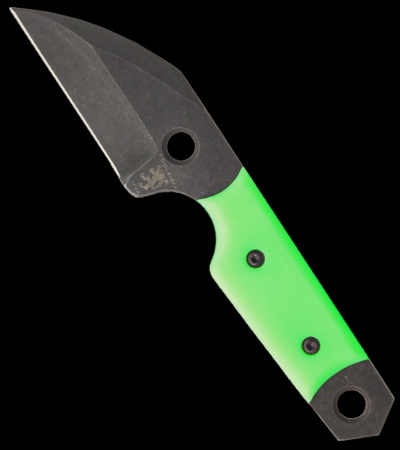 Sam Eddleman Wharncliffe Dashi Neck Knife Moon Glow Fixed Blade (2" Plain) - Image 2