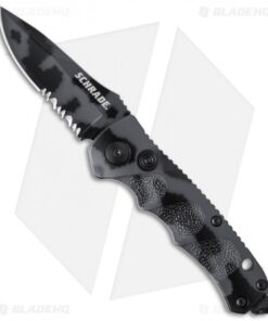 Schrade Mini Extreme Survival Automatic (2.5" Urban Camo Serr) SC60MCS