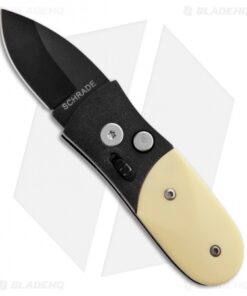 Schrade Scaly California Issue Automatic Knife Yellow (1.75" Black) SCAL-BY