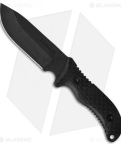 Schrade Extreme Survival Fixed Blade Knife Rubber (5" Black) SCHF36