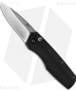 BrightShots Scorpion Automatic Knife Black Aluminum (2.75" Satin)