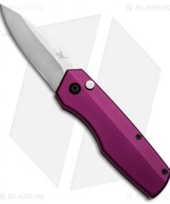 BrightShots Scorpion Automatic Knife Purple Aluminum (2.75" Satin)