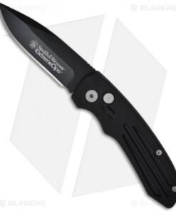 Smith & Wesson Extreme Ops Drop Point Automatic Knife (3.25" Black) SW50B