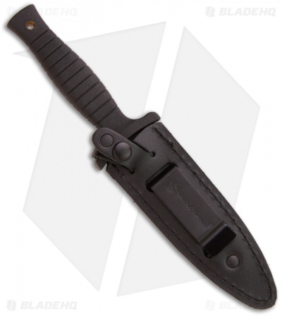 Smith & Wesson Dagger Boot Knife (4.75" Black) SWHRT9BF - Image 2