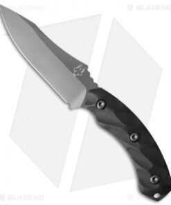 Southern Grind Jackal Fixed Blade Knife Black G-10 (4.75" Gray)