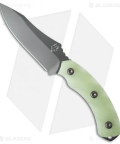 Southern Grind Jackal Fixed Blade Knife Jade Ghost Green G-10 (4.75" Gray)