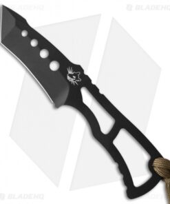 Southern Grind Vermin Tanto Fixed Blade Neck Knife (2.25" Black)