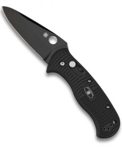 Spyderco Citadel Automatic Knife 83mm (3.25" Black) C119BKP
