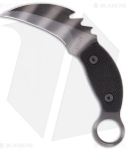 Strider PS Small Karambit Knife w/ Black G-10 (3.5" Tiger Stripe Plain)
