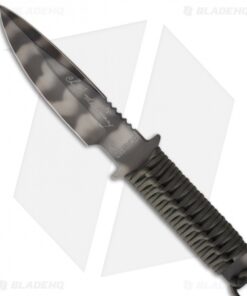 Strider MT Mod 10 Sniper Fixed Blade Knife w/ OD Cord (5" Tiger)