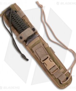 Alternative view of Strider BN Tanto Fixed Blade Knife w/ OD Cord (7.25" Tiger Stripe)