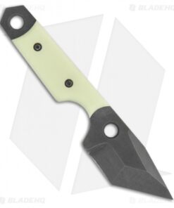Sam Eddleman Tanto Dashi Neck Knife Moon Glow Fixed Blade (2" Plain)
