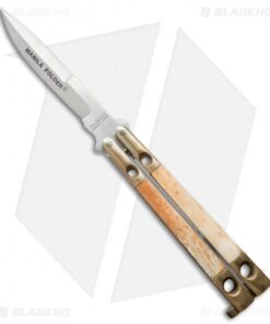 Taylor/Seto Manila Folder Balisong Butterfly (4.125" Satin)