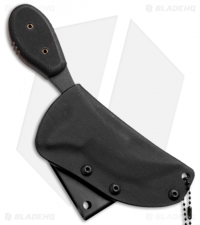 TOPS Knives California Cobra Fixed Blade Knife (3" Black) - Image 2