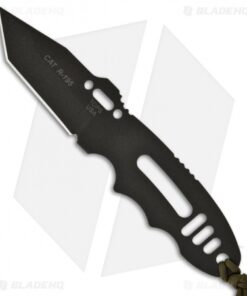TOPS Knives C.A.T. Series #202 Covert Anti-Terrorism Knife (3.25" Black Plain)