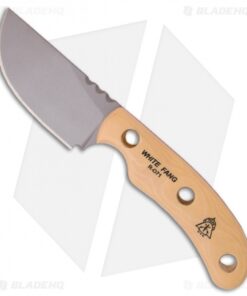 TOPS Knives White Fang Fixed Blade Knife (3.25" Bead Plain) WHTF-01