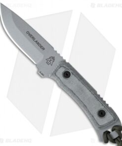 TOPS Knives Overlander Knife Fixed Blade (4" Grey) OV77