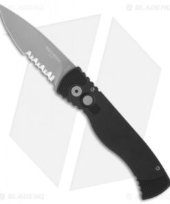TR-2.2 Pro-Tech Tactical Response 2 Automatic Knife (3.2" Bead Blast Serr)