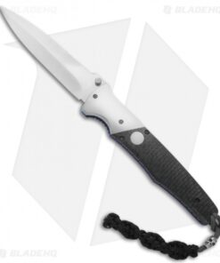 Vallotton Custom Merc Series 2 D/A Automatic Knife Carbon Fiber (5" Satin)
