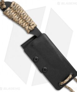 Alternative view of White River Knives Backpacker Knife Desert Camo Paracord (3" Black)