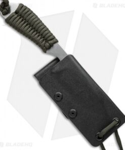 Alternative view of White River Knives Backpacker Knife OD Green Paracord (3" Stonewash)