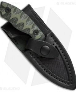 Alternative view of White River Knives GTI 3 Fixed Blade Knife Green/Black G-10 (3" Black)