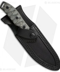 Alternative view of White River Knives GTI 4.5 Knife Micarta (5" Black)
