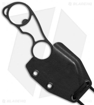 White River Knives Knucklehead Neck Knife (3.875" Black) - Image 3