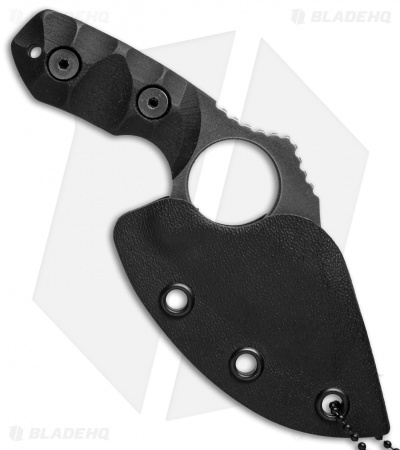 Wilmont Knives Little Opener Knife Black G-10 (2.25" Acid SW) - Image 2