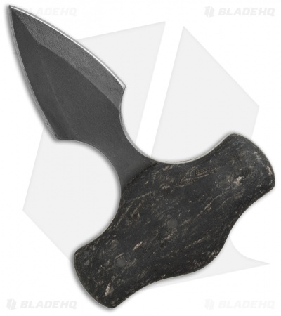 Winkler Knives Push Dagger Fixed Blade Knife Rubber (2.75" Caswell)